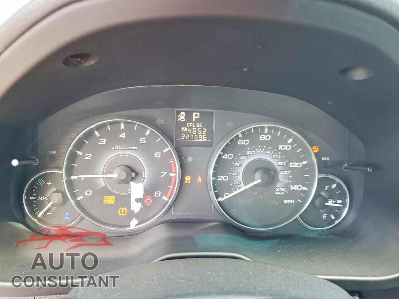 SUBARU OUTBACK 2010 - 4S4BRCKC8A3372950