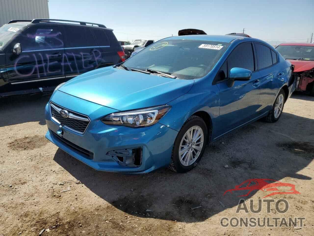 SUBARU IMPREZA 2017 - 4S3GKAB69H3621392