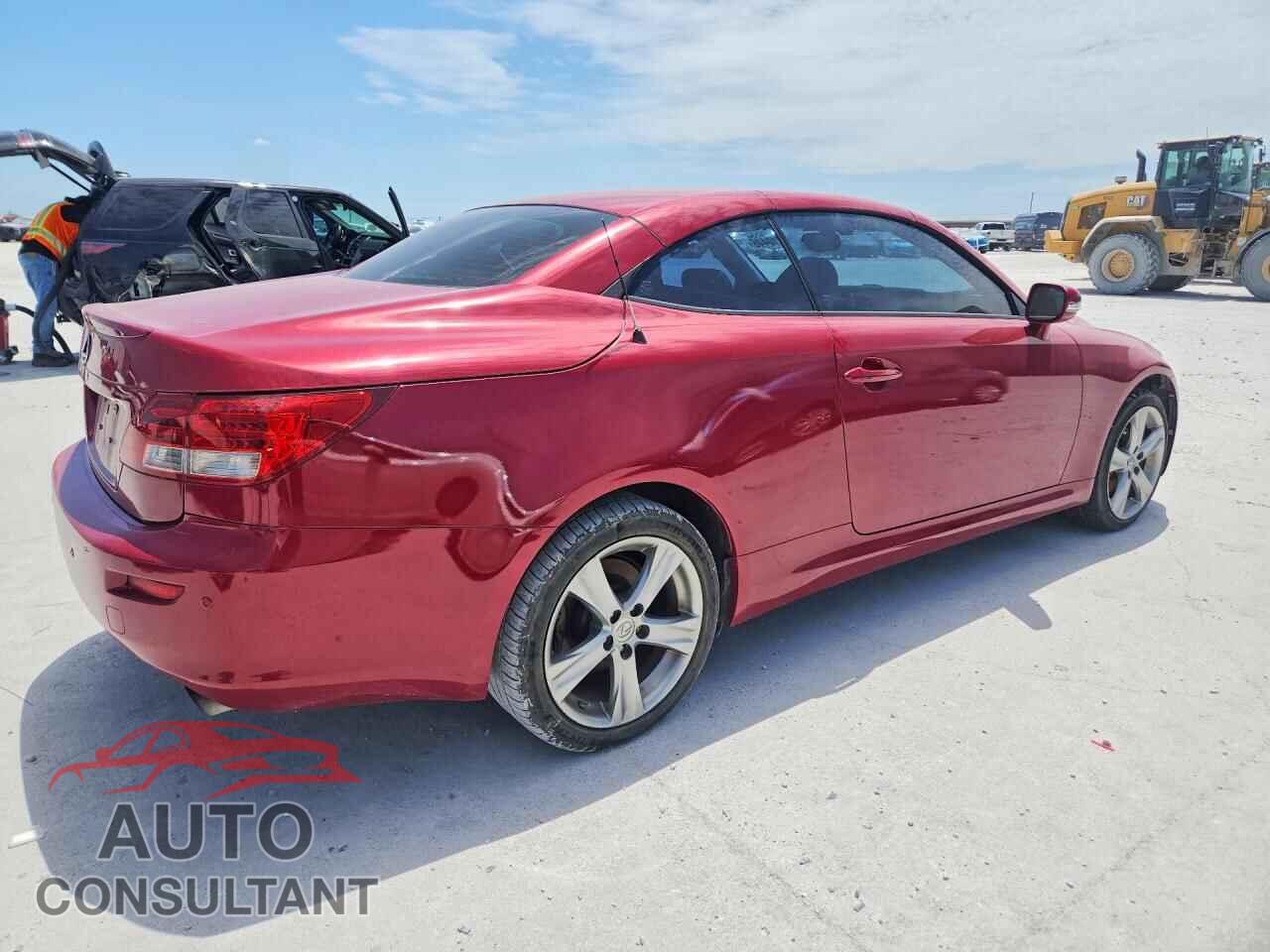 LEXUS IS 2012 - JTHFF2C21C2522886