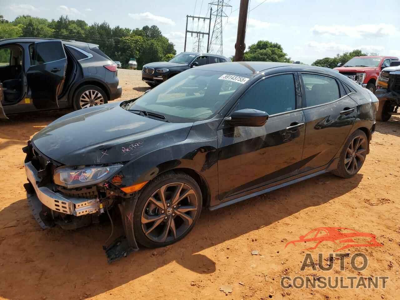 HONDA CIVIC 2018 - SHHFK7G49JU228019