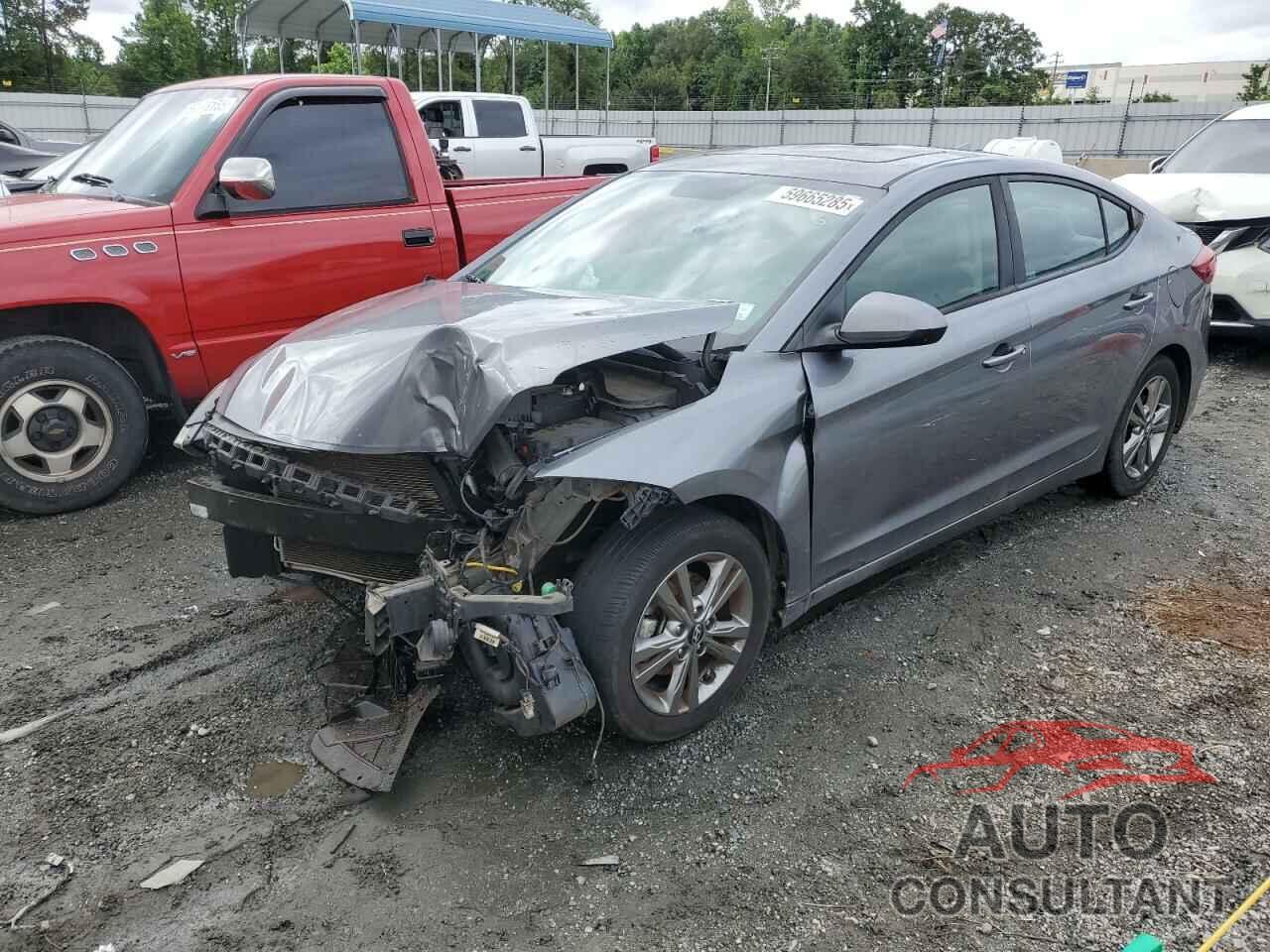 HYUNDAI ELANTRA 2018 - 5NPD84LF3JH261869