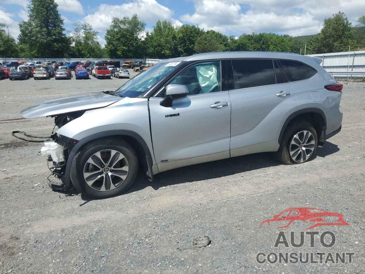 TOYOTA HIGHLANDER 2021 - 5TDHBRCH3MS047934