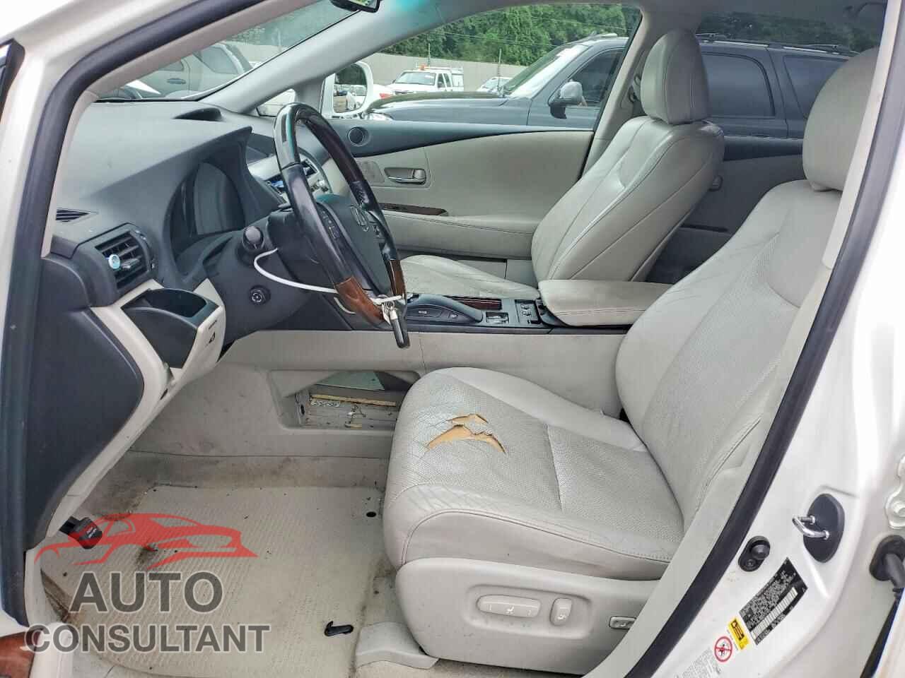 LEXUS RX350 2012 - 2T2BK1BA6CC121457