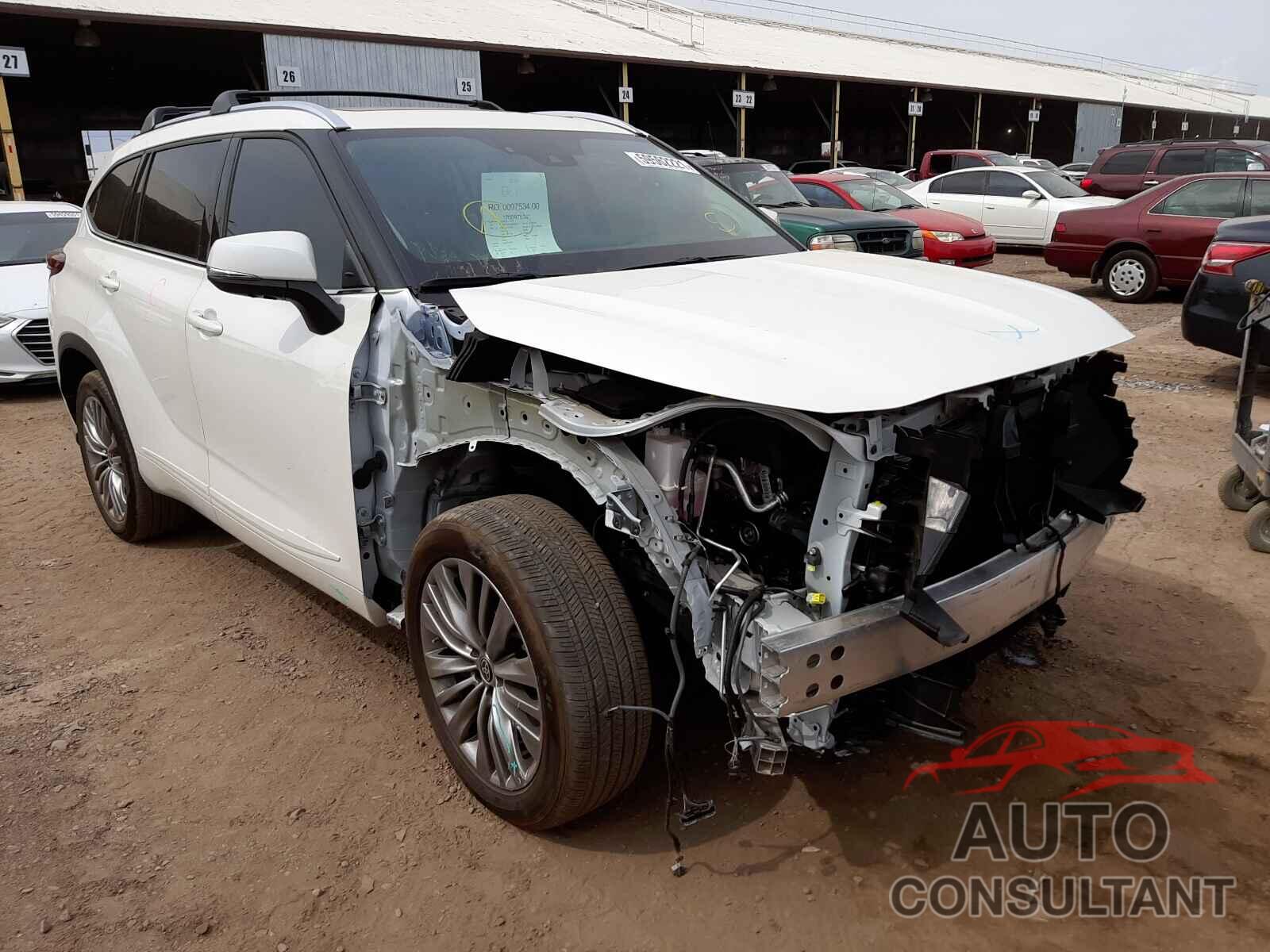TOYOTA HIGHLANDER 2020 - 5TDFZRAH4LS018267