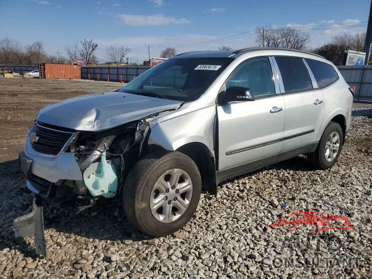 CHEVROLET TRAVERSE 2014 - 1GNKRFED4EJ126304