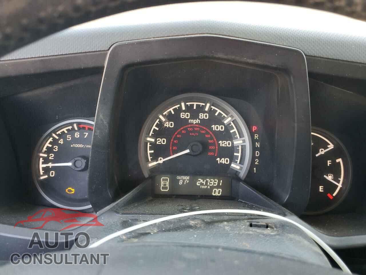 HONDA RIDGELINE 2011 - 5FPYK1F54BB010855