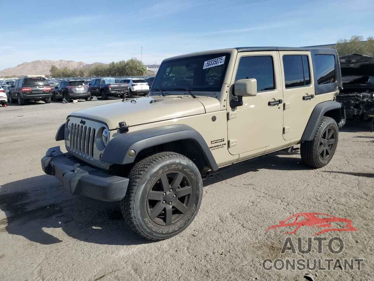 JEEP WRANGLER 2017 - 1C4BJWDG8HL609377