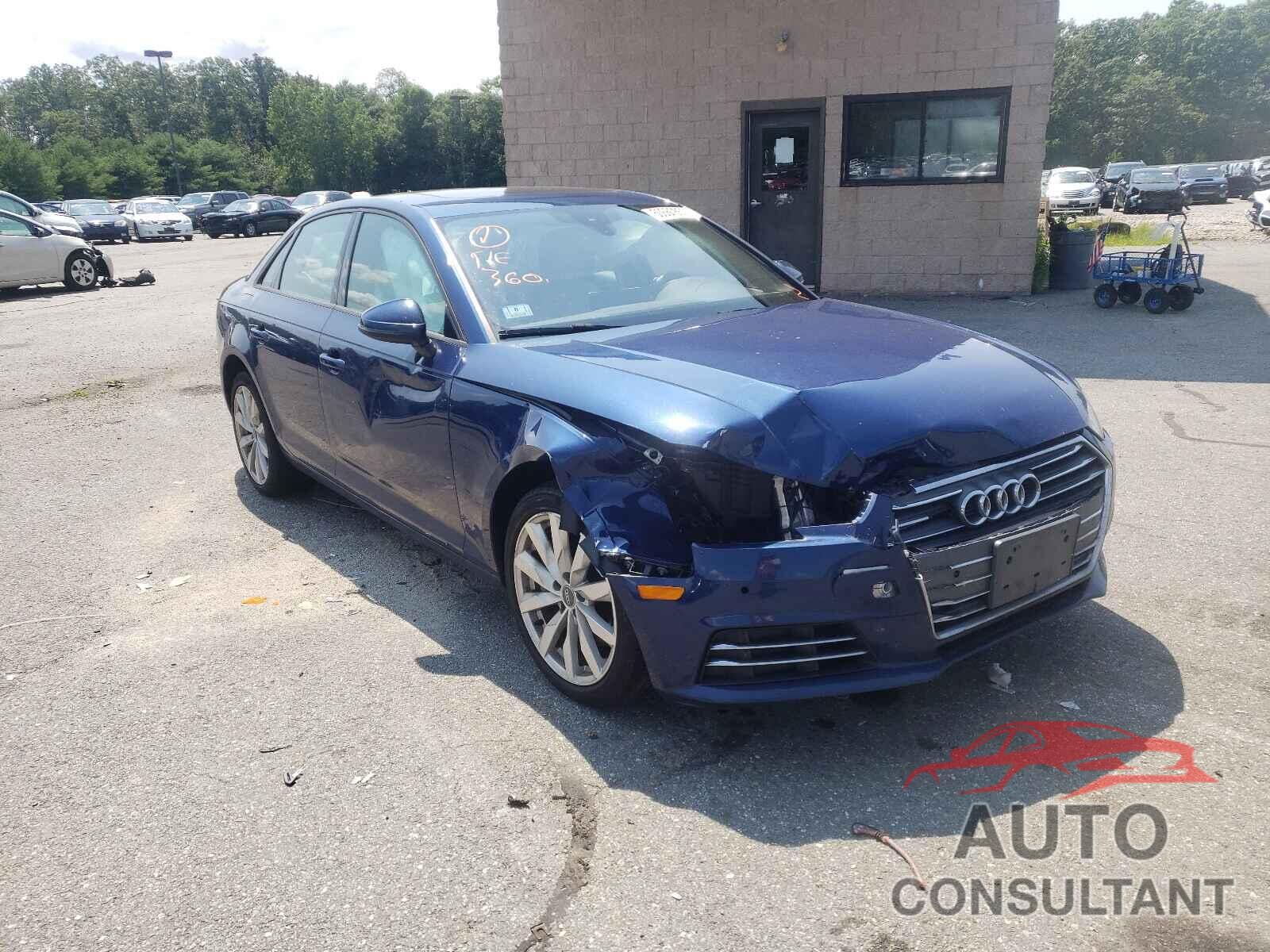 AUDI A4 2017 - WAUANAF44HN017742