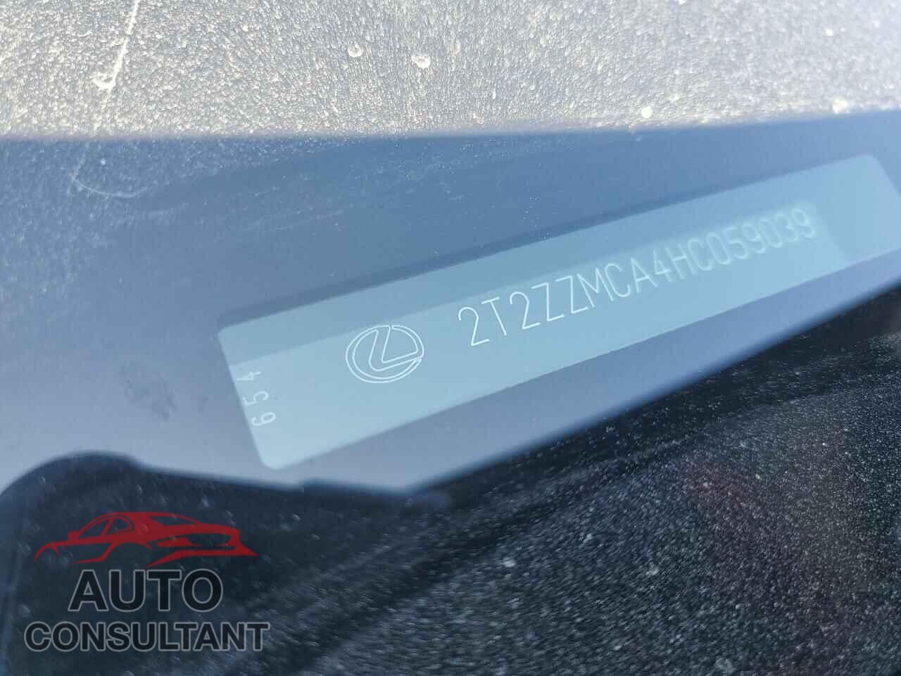 LEXUS RX350 2017 - 2T2ZZMCA4HC059039