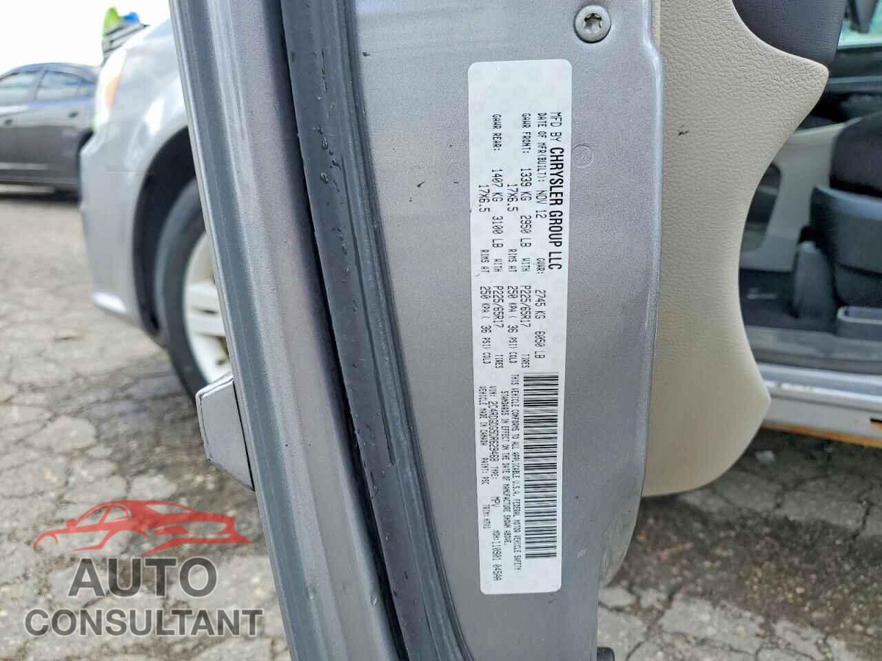 DODGE CARAVAN 2013 - 2C4RDGDG5DR629468