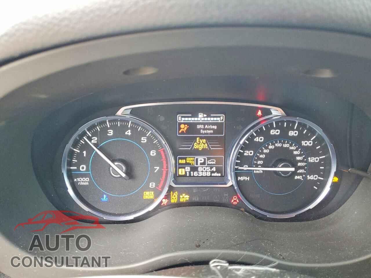 SUBARU FORESTER 2017 - JF2SJARC1HH515807