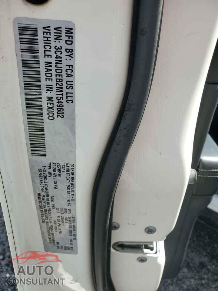 JEEP COMPASS 2021 - 3C4NJDEB2MT549602