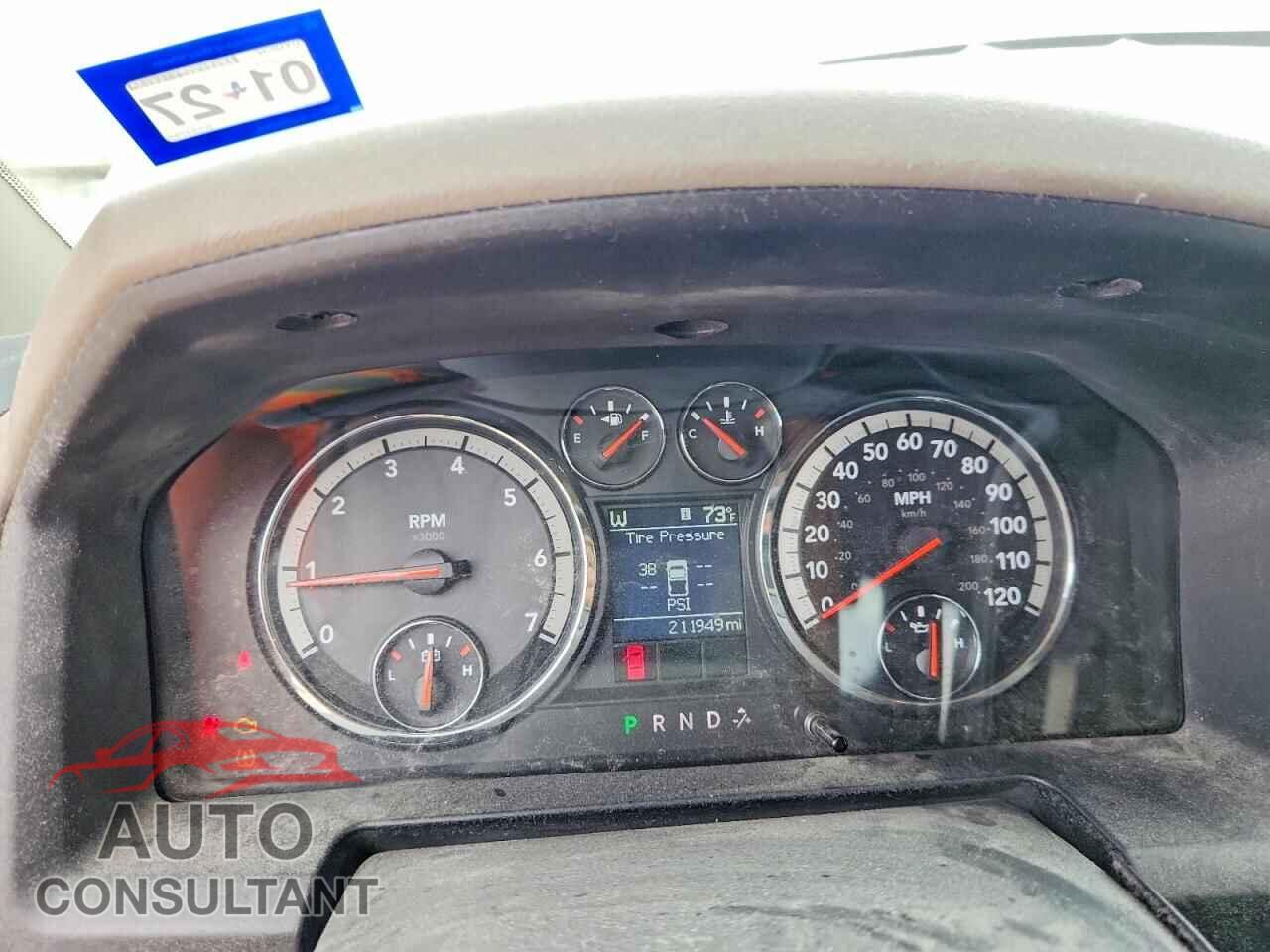 DODGE RAM 1500 2011 - 1D7RB1CP2BS547980