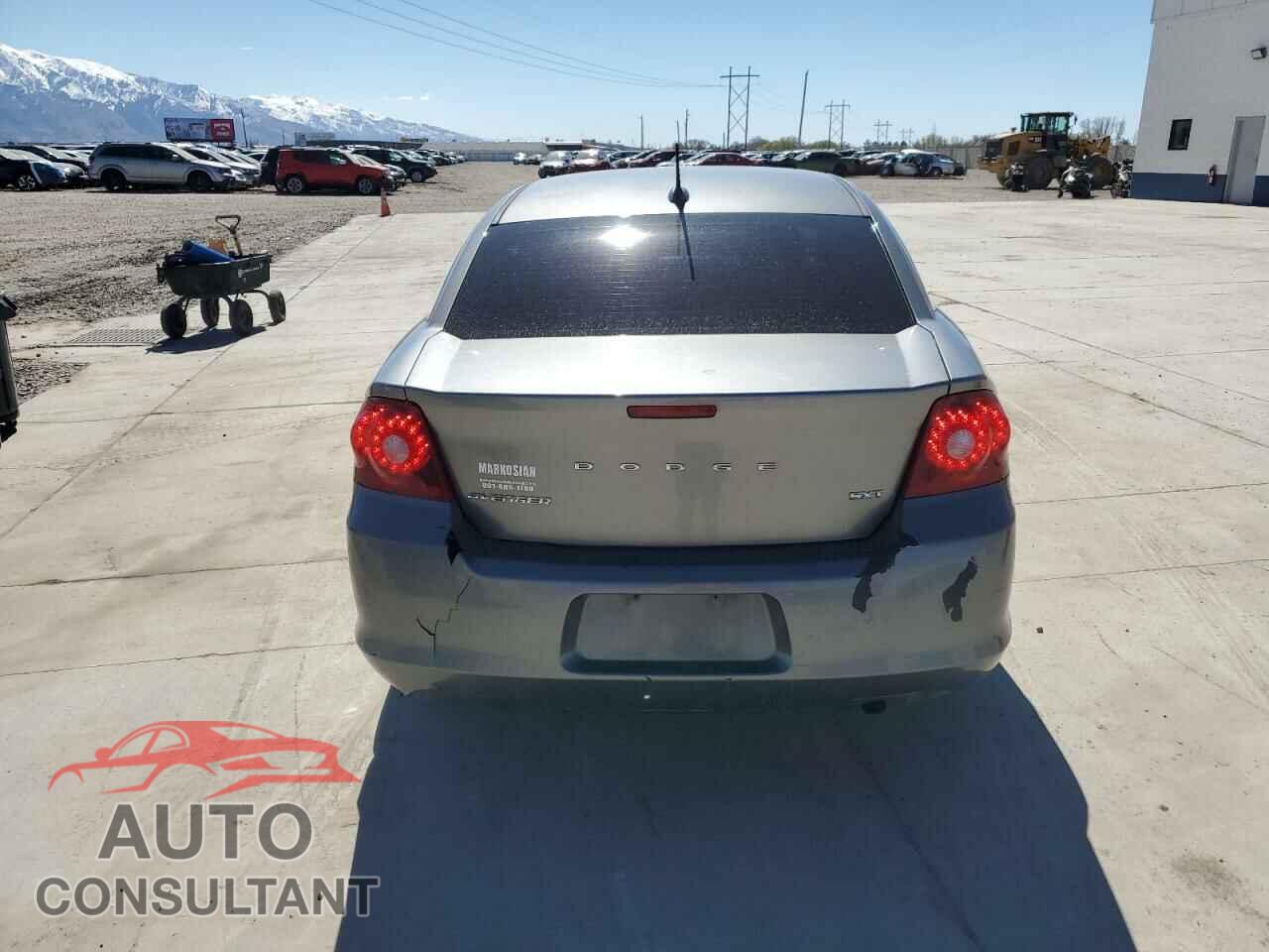 DODGE AVENGER 2012 - 1C3CDZCB0CN237036