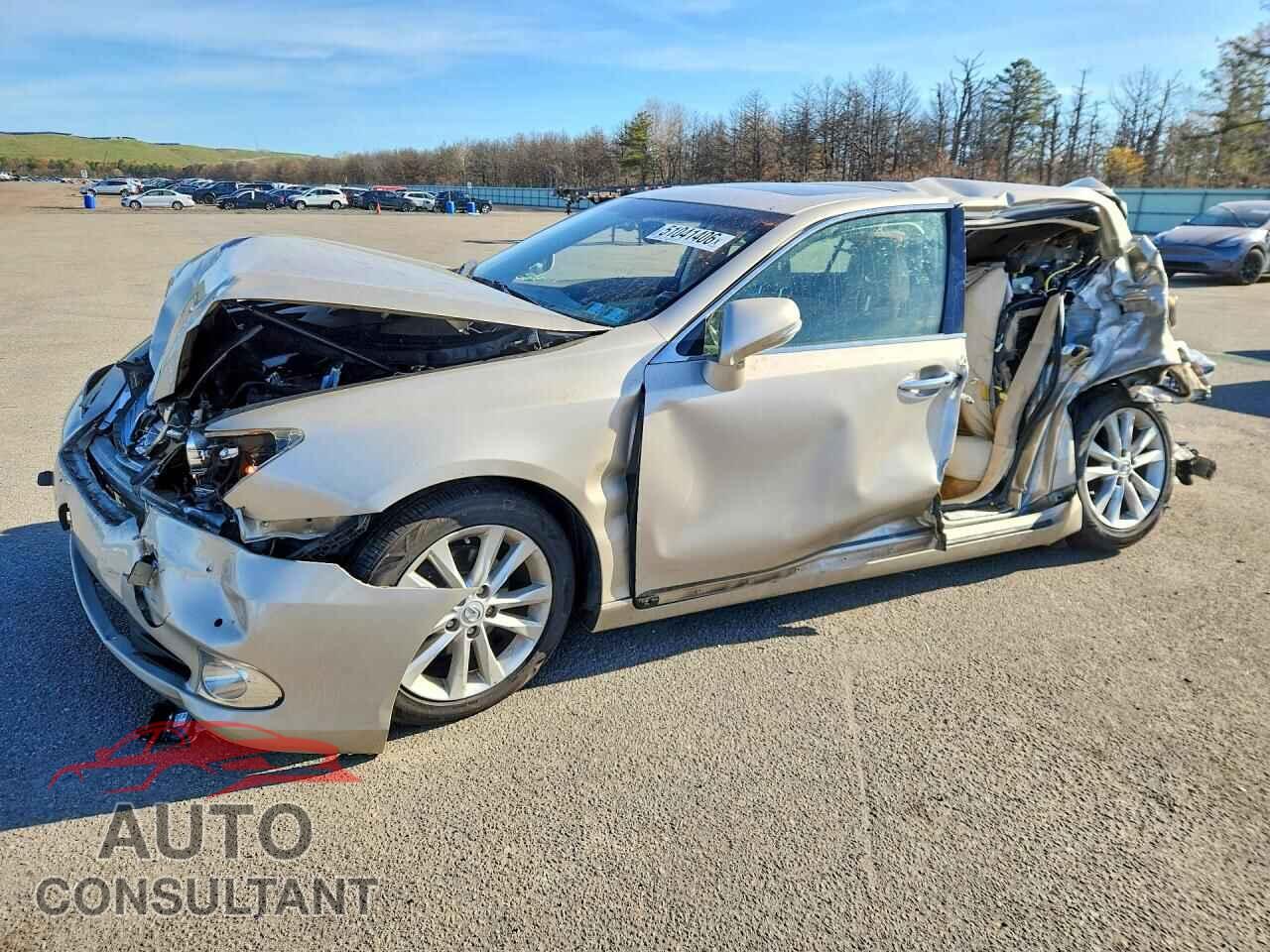 LEXUS ES350 2012 - JTHBK1EG5C2492885