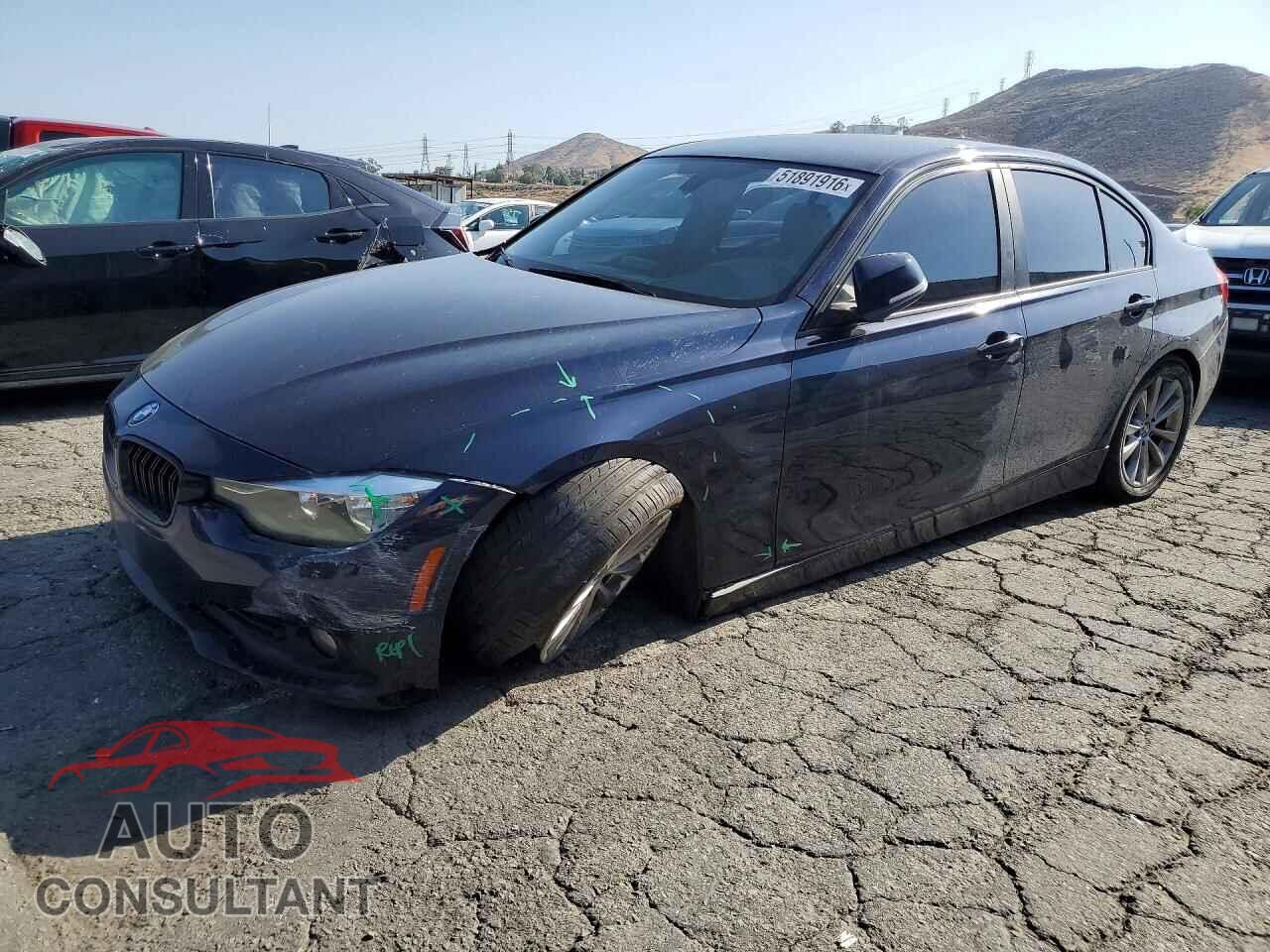 BMW 3 SERIES 2016 - WBA8E1G58GNU10910