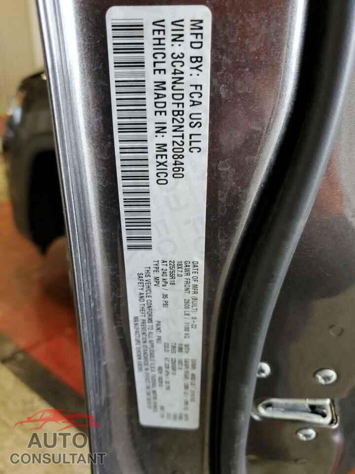 JEEP COMPASS 2022 - 3C4NJDFB2NT208460