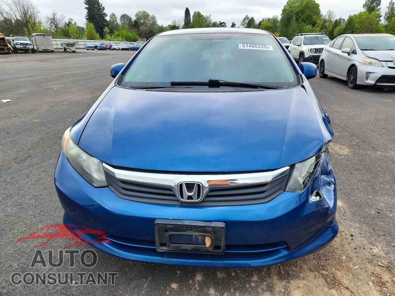 HONDA CIVIC 2012 - 2HGFB2F56CH562120