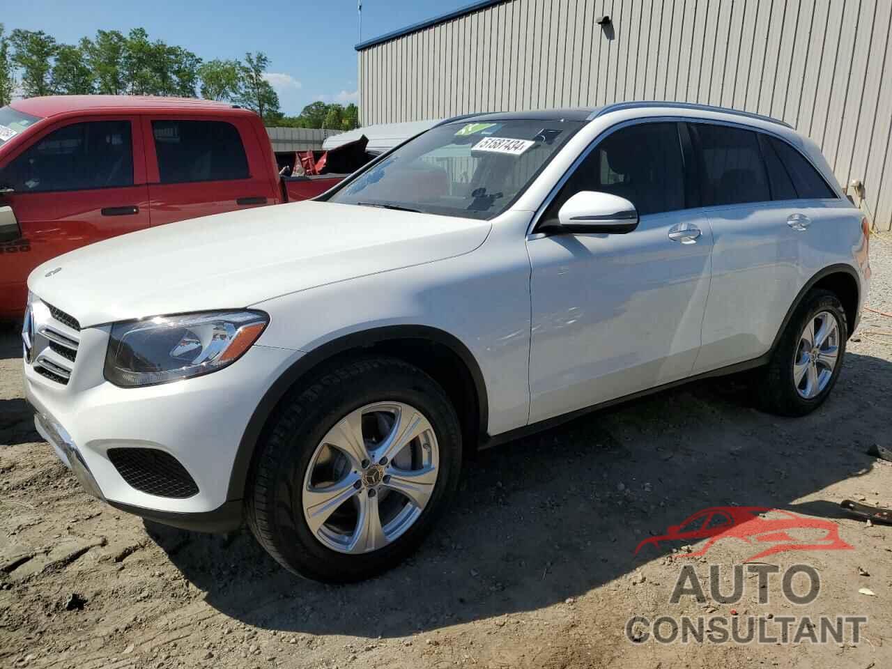 MERCEDES-BENZ GLC-CLASS 2018 - WDC0G4JB1JV036507