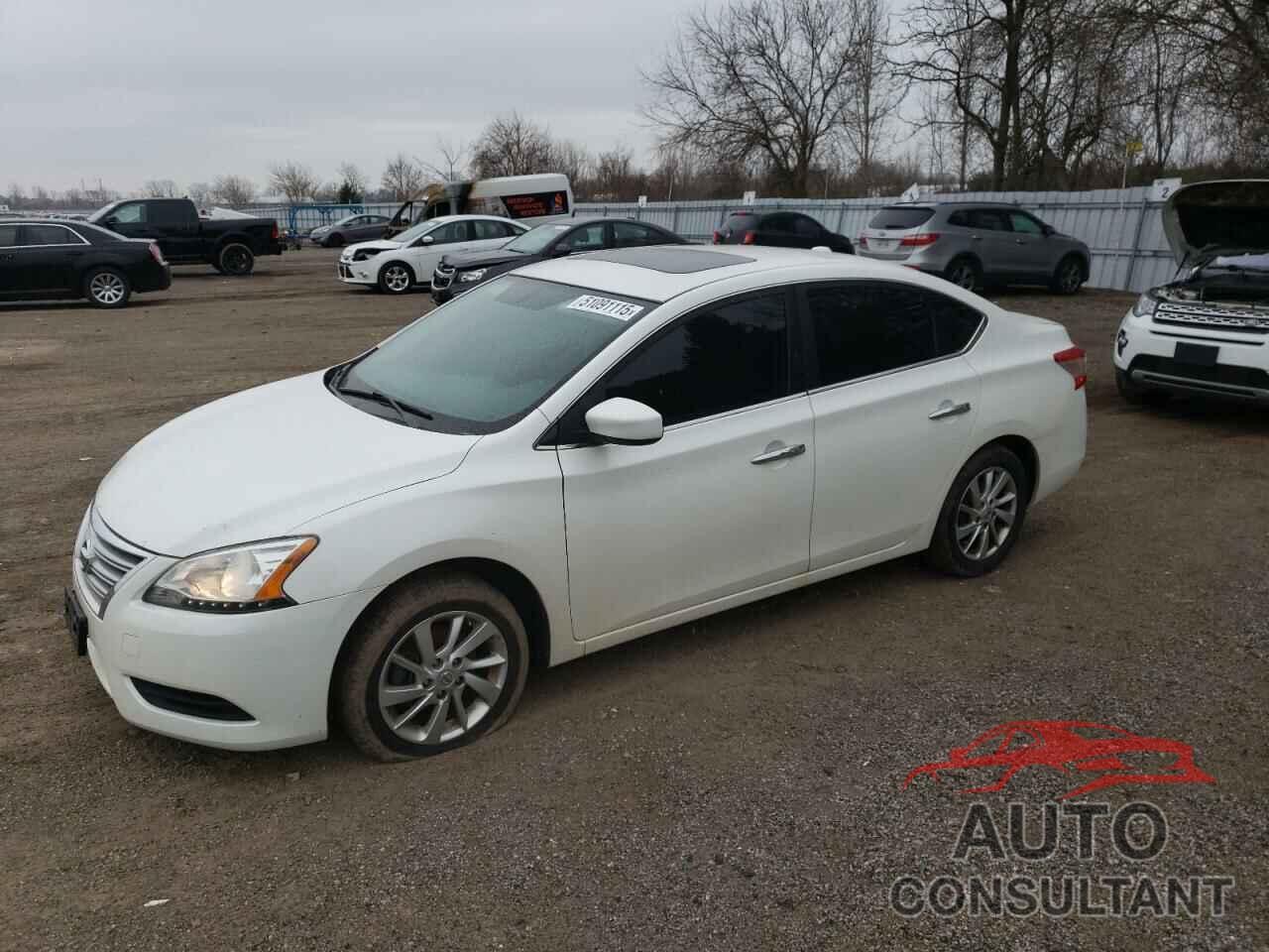 NISSAN SENTRA 2014 - 3N1AB7APXEL695152