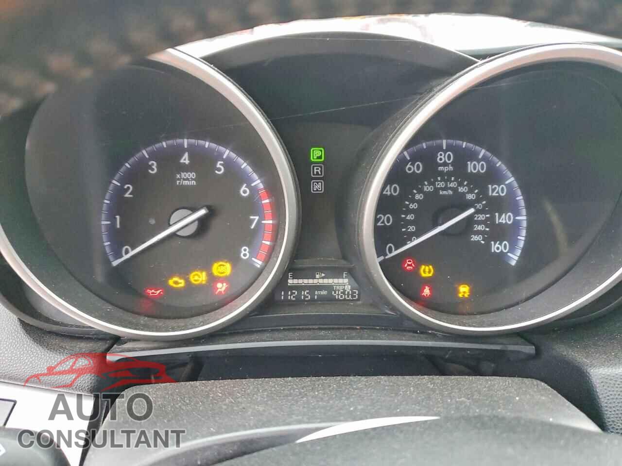 MAZDA MAZDA3 2012 - JM1BL1V62C1507578