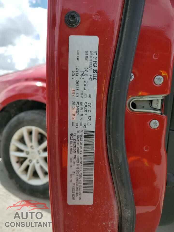 DODGE JOURNEY 2017 - 3C4PDDBG6HT617955