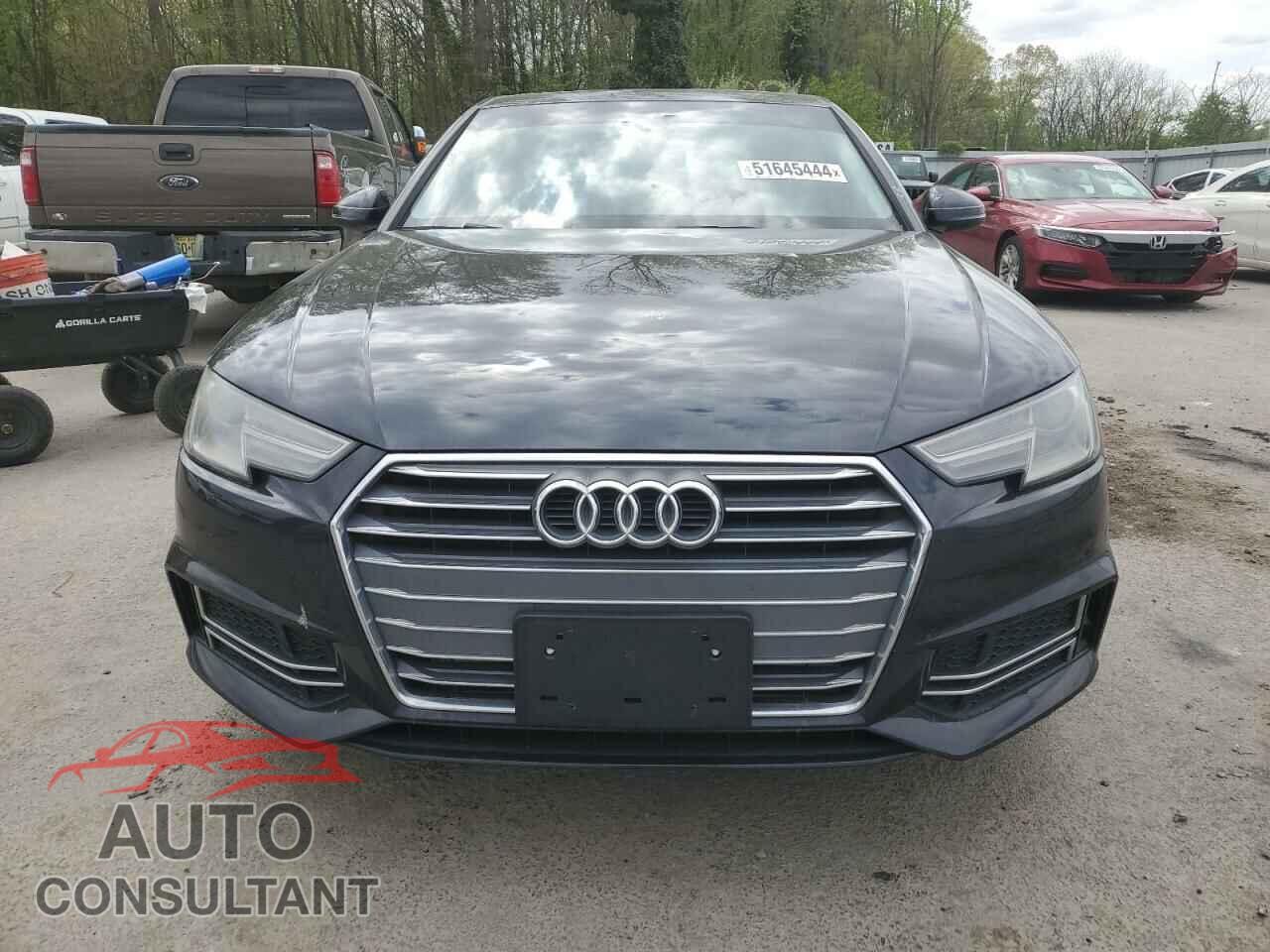 AUDI A4 2018 - WAUKMAF49JA041250