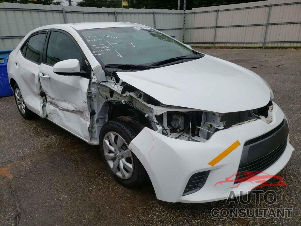 TOYOTA COROLLA 2016 - 2T1BURHE1GC617988