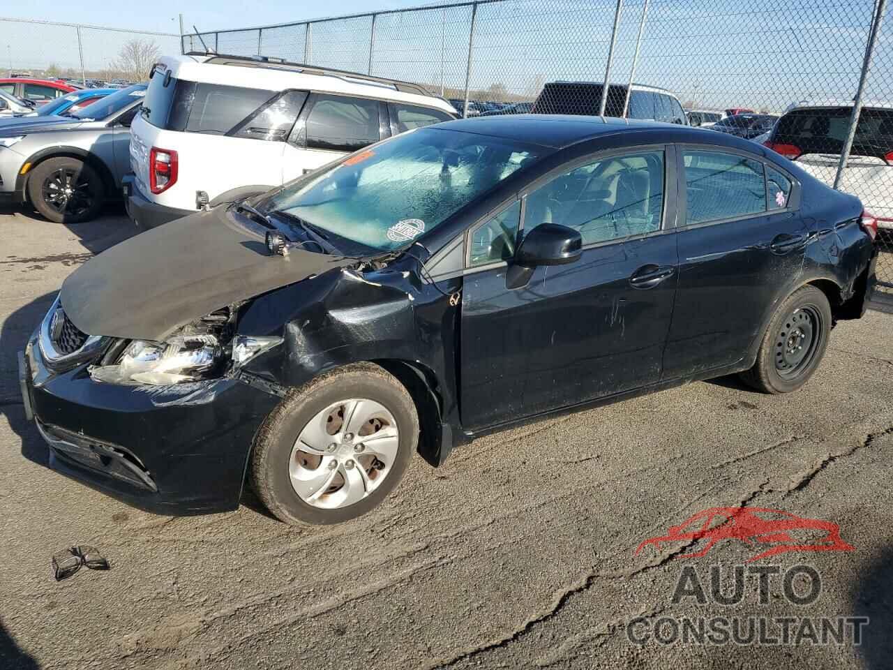HONDA CIVIC 2013 - 19XFB2F50DE053555