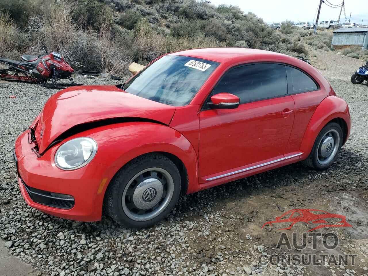 VOLKSWAGEN BEETLE 2013 - 3VWJP7AT8DM616417