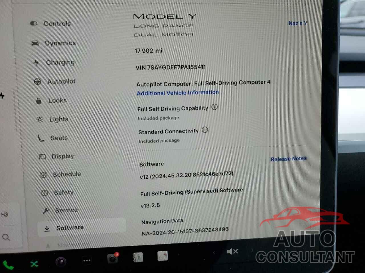 TESLA MODEL Y 2023 - 7SAYGDEE7PA155411