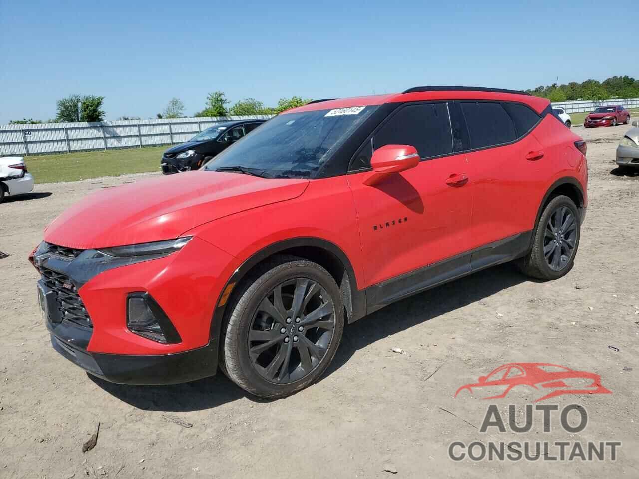 CHEVROLET BLAZER 2021 - 3GNKBERS8MS568099