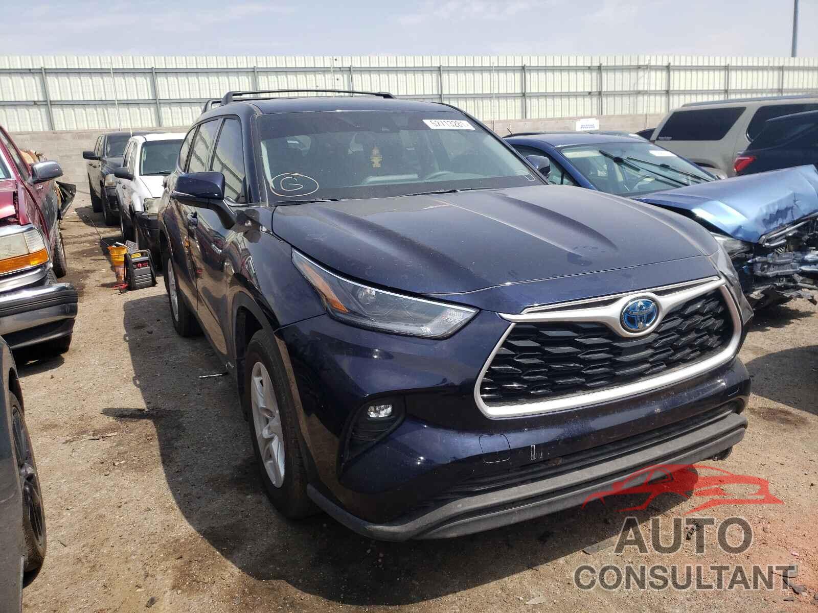 TOYOTA HIGHLANDER 2021 - 5TDBBRCH0MS521814