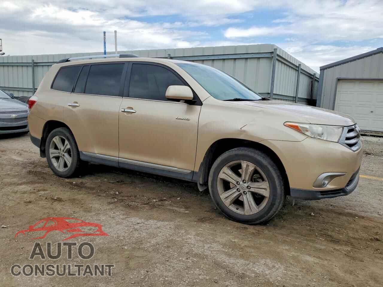 TOYOTA HIGHLANDER 2012 - 5TDDK3EH2CS095903