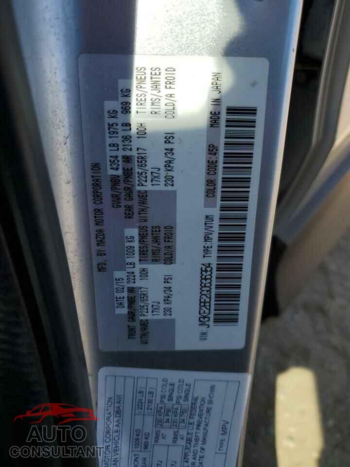 MAZDA CX-5 2016 - JM3KE2BE2G0636354