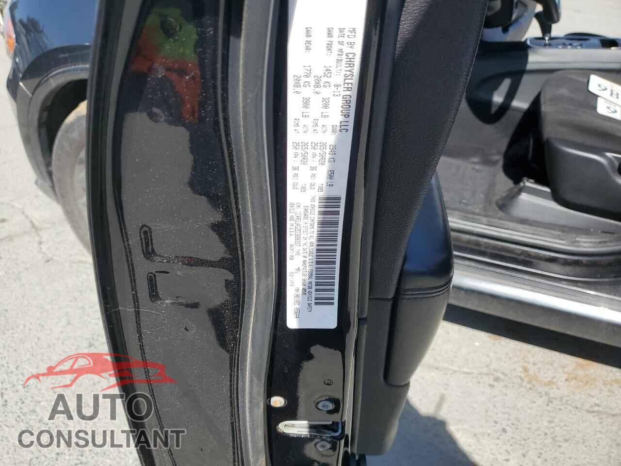 DODGE DURANGO 2013 - 1C4RDJAG2DC698337