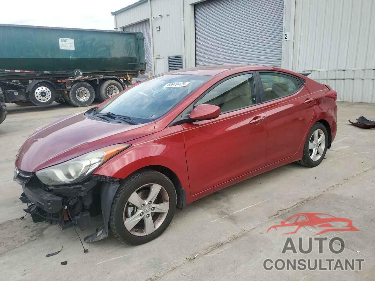 HYUNDAI ELANTRA 2013 - KMHDH4AE3DU530372