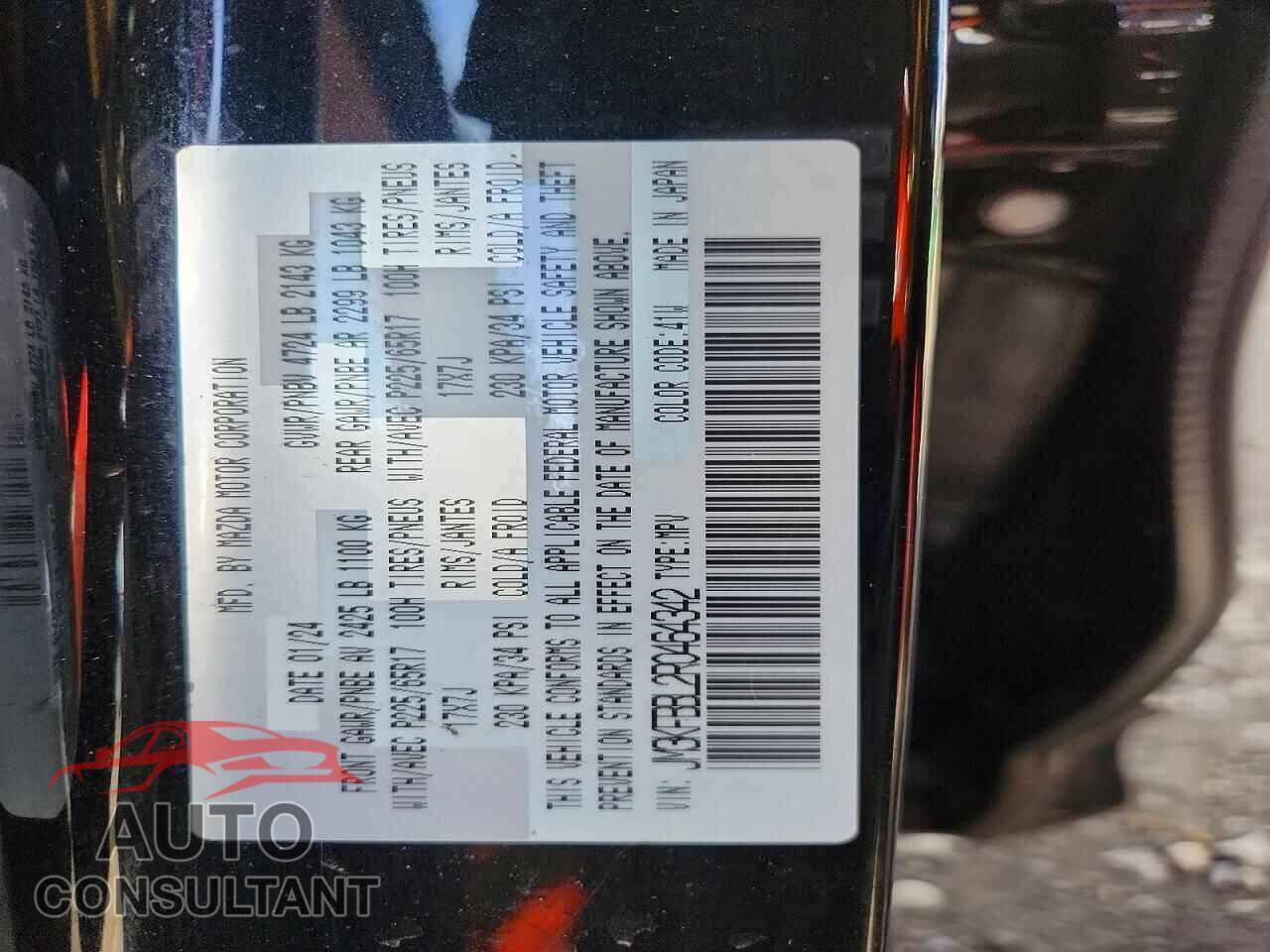 MAZDA CX-5 2024 - JM3KFBBL2R0464342