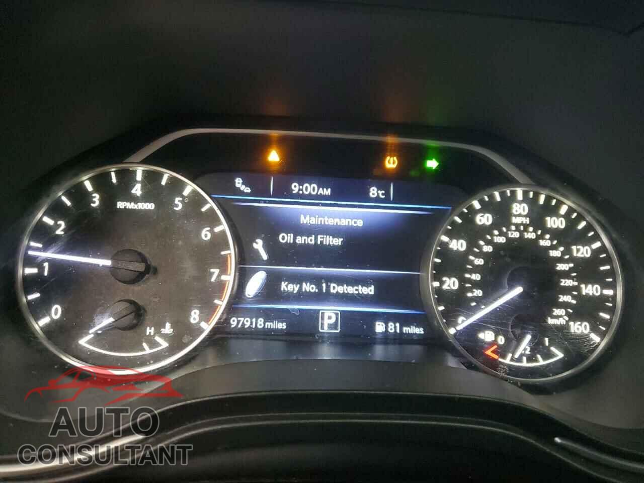 NISSAN MAXIMA 2017 - 1N4AA6AP1HC418440