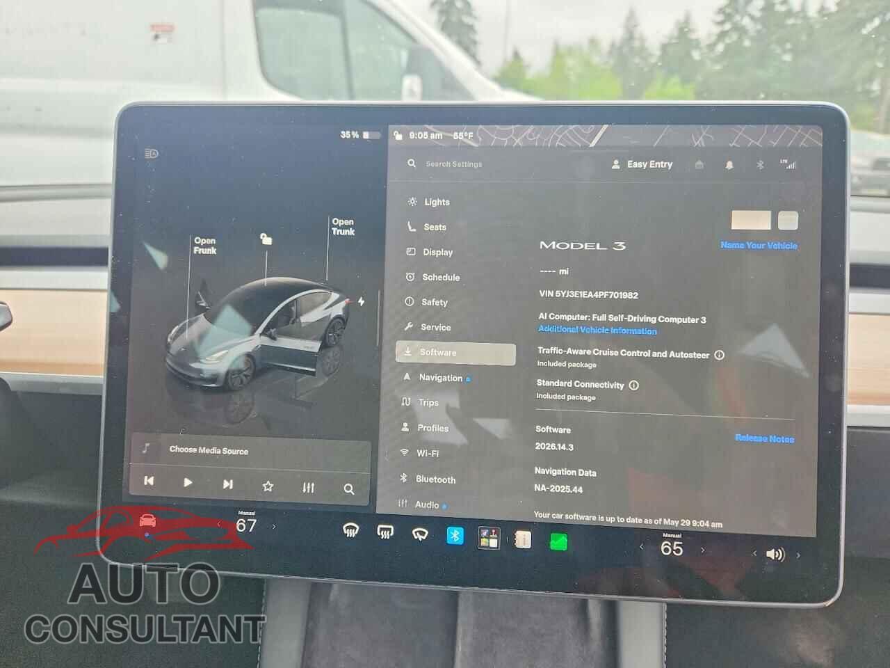 TESLA MODEL 3 2023 - 5YJ3E1EA4PF701982