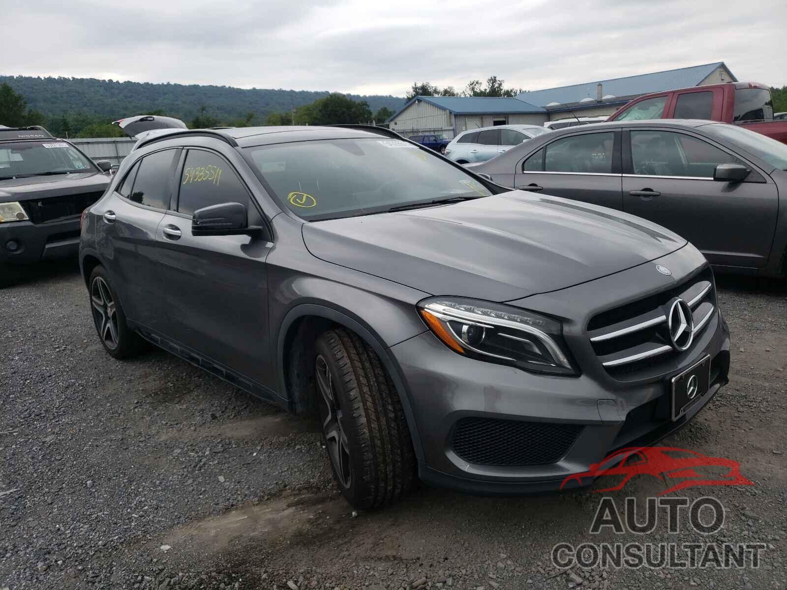 MERCEDES-BENZ GLA-CLASS 2016 - WDCTG4GB3GJ218696