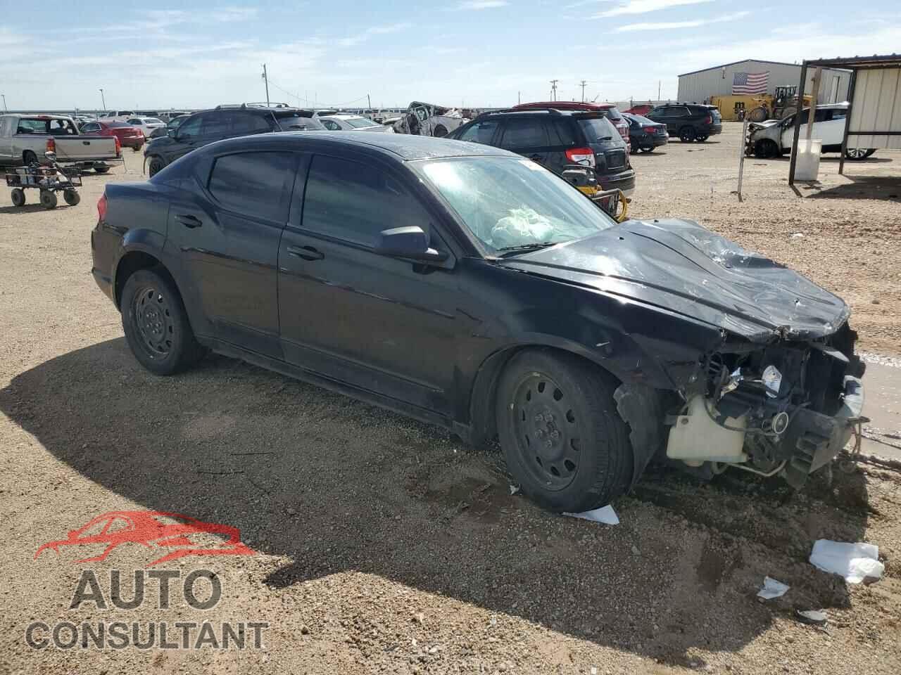 DODGE AVENGER 2012 - 1C3CDZAB9CN167541