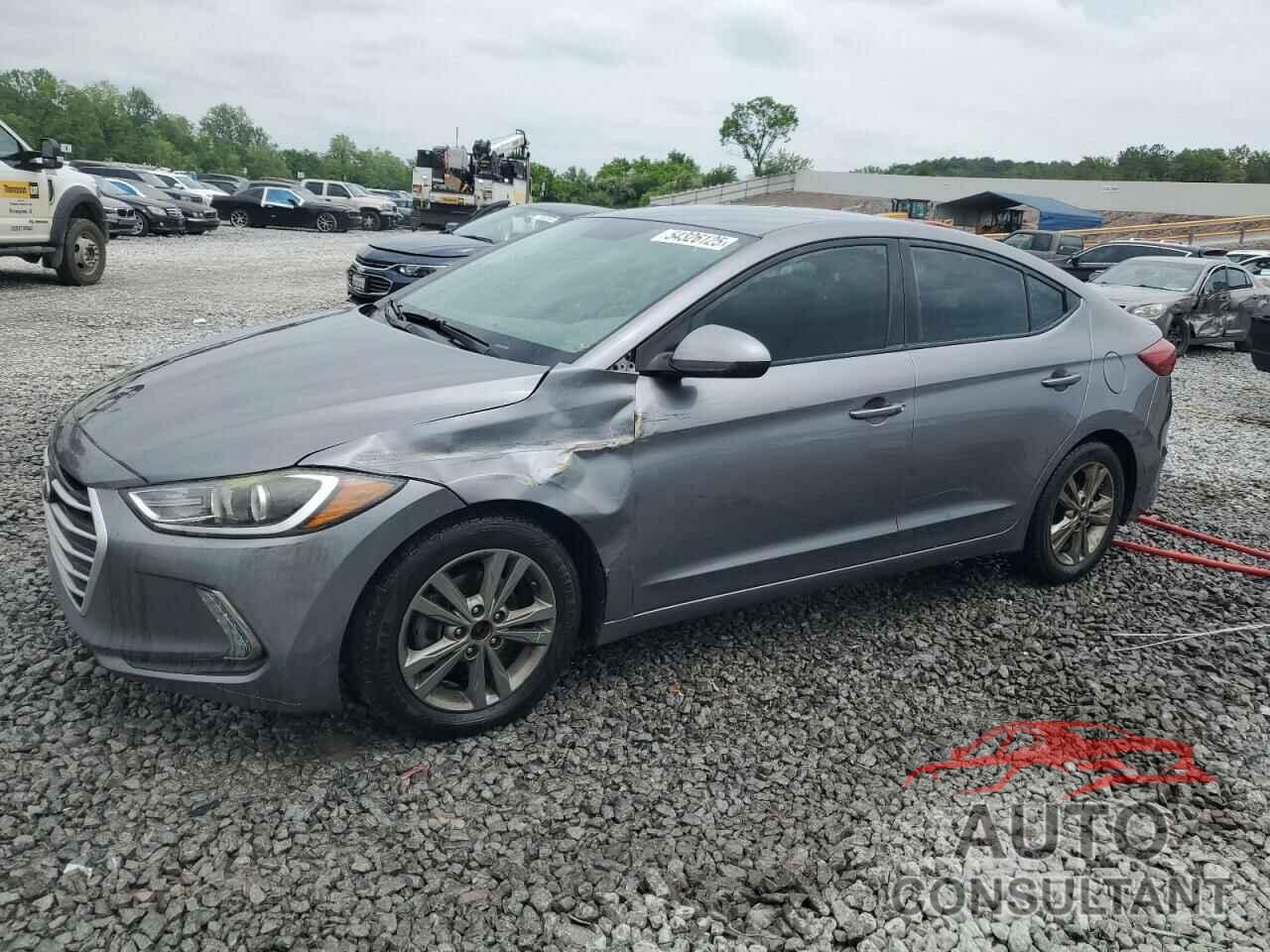HYUNDAI ELANTRA 2017 - KMHD84LF7HU174598