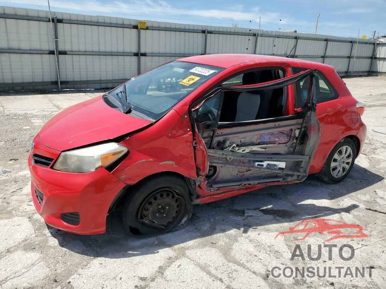 TOYOTA YARIS 2012 - JTDJTUD36CD518179