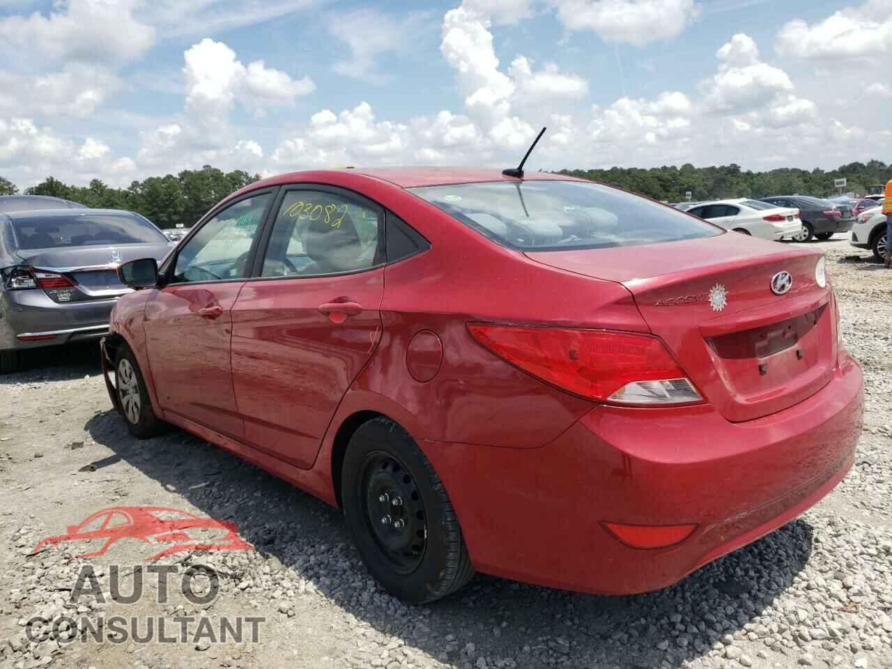 HYUNDAI ACCENT 2016 - KMHCT4AE5GU156524