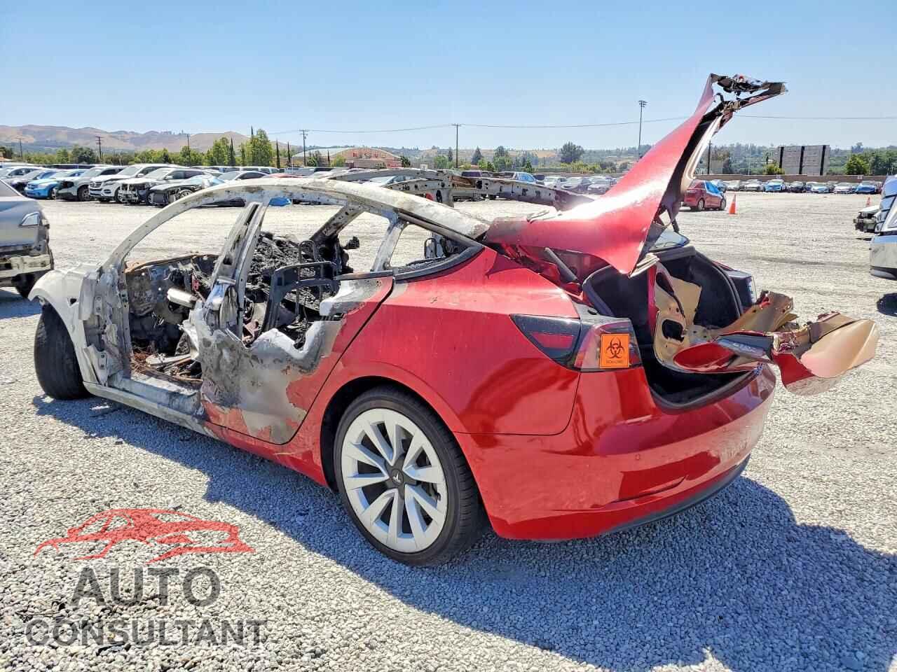 TESLA MODEL 3 2022 - 5YJ3E1EB4NF304956