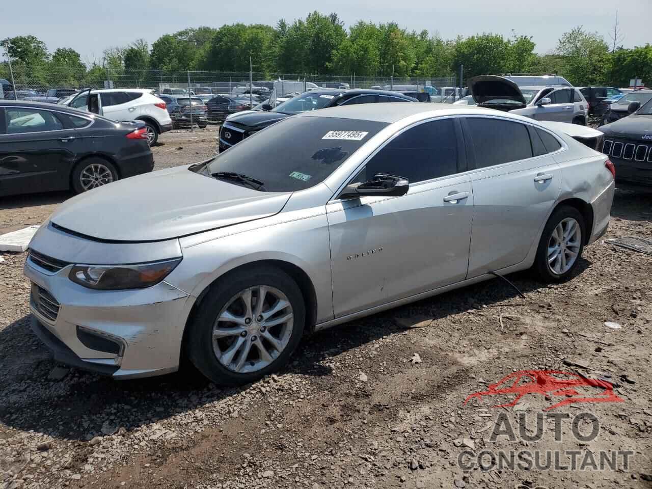 CHEVROLET MALIBU 2017 - 1G1ZE5ST5HF123114