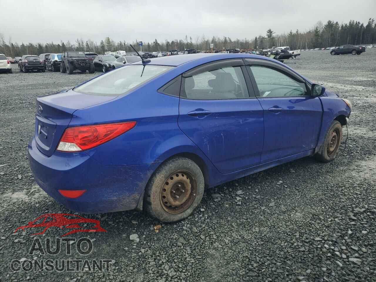HYUNDAI ACCENT 2012 - KMHCT4AE7CU256831