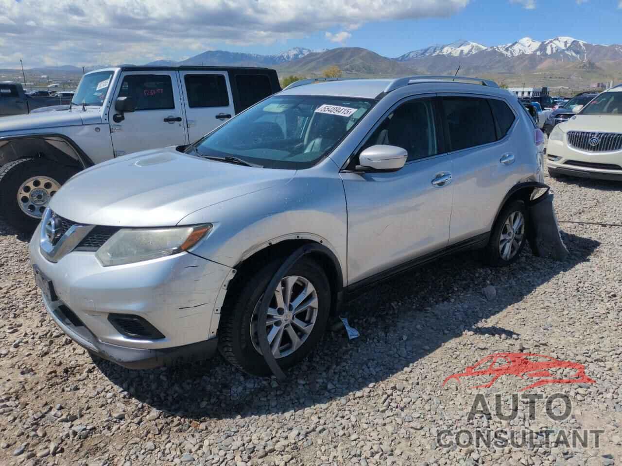 NISSAN ROGUE 2015 - KNMAT2MT0FP566896