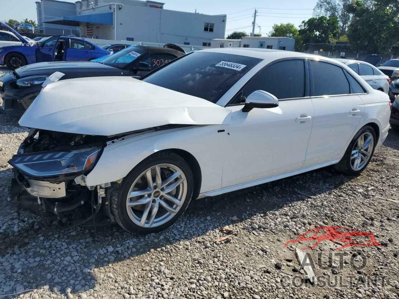 AUDI A4 2022 - WAUEAAF43NN012640